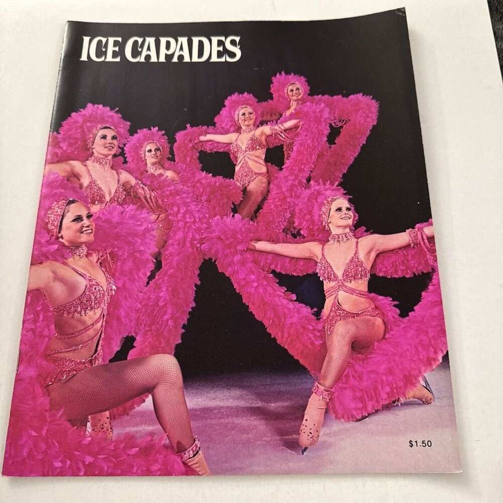Ice Capades Skating Program Ice Skating 35th Anniversary 1974 J10